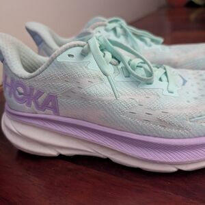 Hoka Clifton 9 Sunlit Ocean/Lilac mist